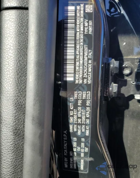 2021 Jeep Renegade Sport from USA, damaged, VIN ZACNJCAB5MPM92977